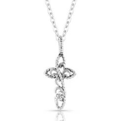 Montana Silversmiths Hold Steady Faith Cross Necklace