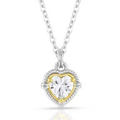 Montana Silversmiths Heart On My Sleeve Pendant Necklace