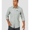 Wrangler Dark Forest ATG Outdoor Convertible Sleeve Men's Shirt