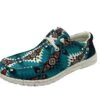 Roper Aztec Blue Ladies' Hang Loose Lace Up Shoe