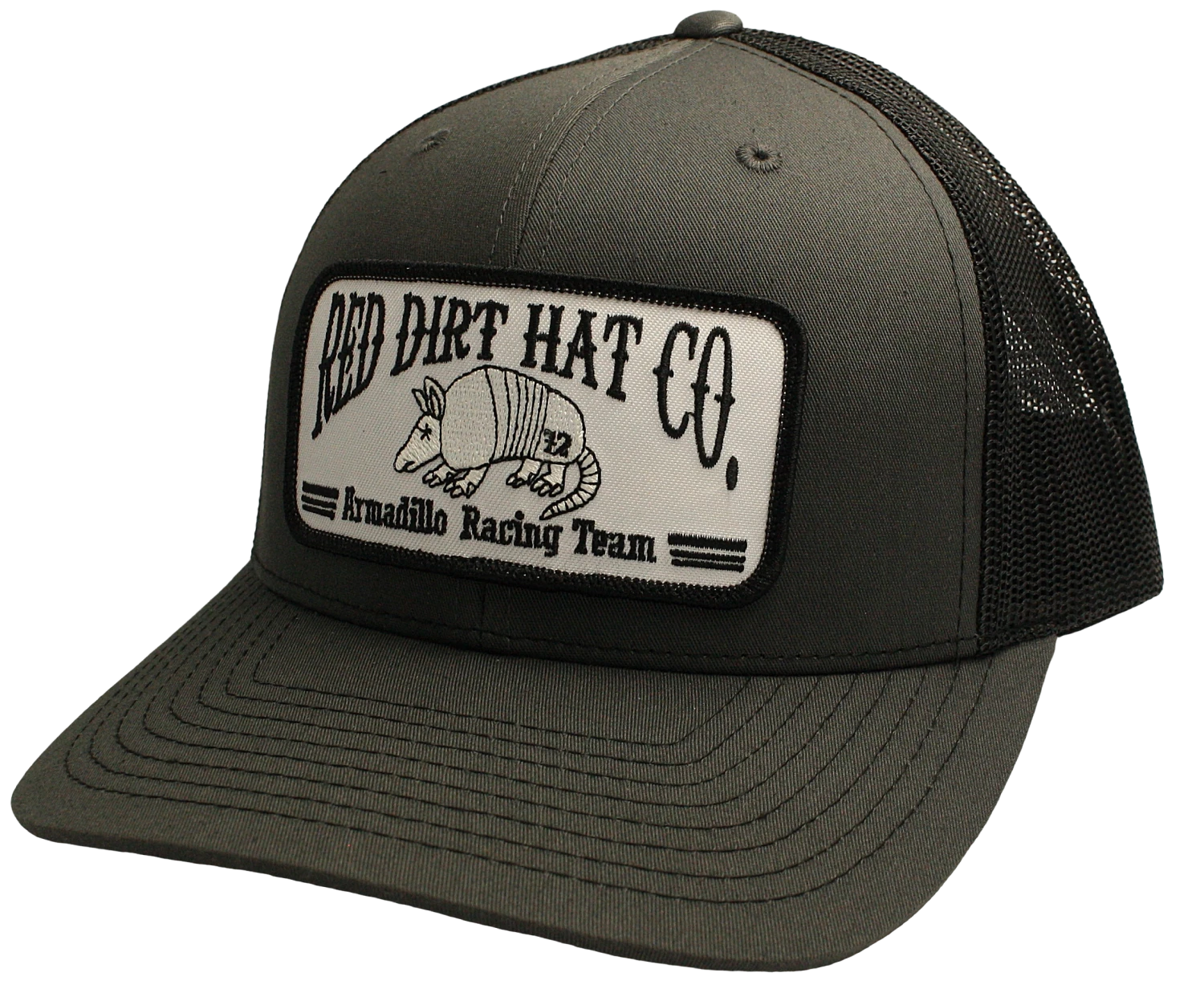 Red Dirt Hat Co Armadillo Racing Patch Cap 1 Red Dirt Hat Co Armadillo Racing Patch Cap