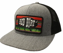 Red Dirt Hat Co Serape Buffalo Patch Cap