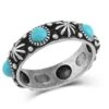 Montana Silversmith Starlight Starbrite Stone Turquoise Silver Ring