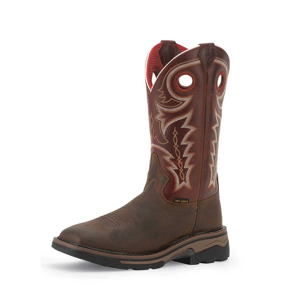 R. Watson Adobe Brown Buffalo Men's Work Boot 1 R. Watson Adobe Brown Buffalo Men's Work Boot