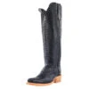 R. Watson Ladies' Black Python Boot