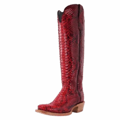R. Watson Red Python Ladies' Boot