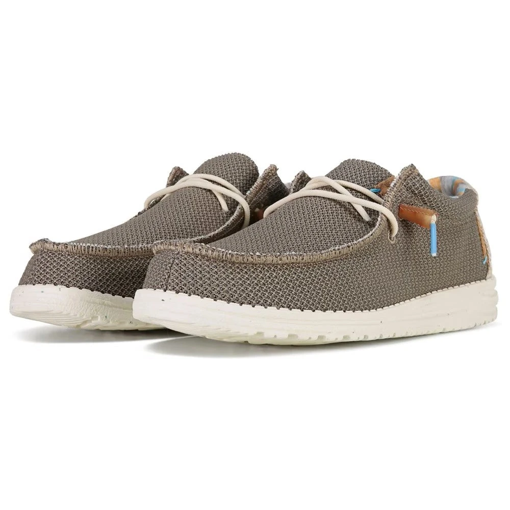 Hey Dude Men's Wally Walnut Eco Sox 1 Hey Dude Men's Wally Walnut Eco Sox