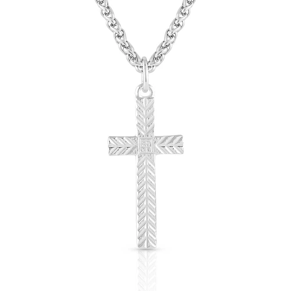 Montana Silversmiths Faith's Spirit Warrior Collections Cross Necklace 1 Montana Silversmiths Faith's Spirit Warrior Collections Cross Necklace