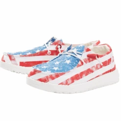 Hey Dude Ladies Wendy Patriotic