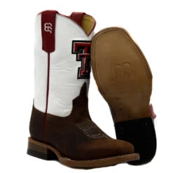 Anderson Bean Texas Tech Exclusive Bone Children's Boot -Denim Clothing Store i LNxrGtK X2