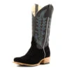 Horse Power Top Hand Black Roughout Men's Boot