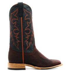 Horsepower Top Hand Mahogany Goat Men's Boot -Denim Clothing Store i R7rs258 X2