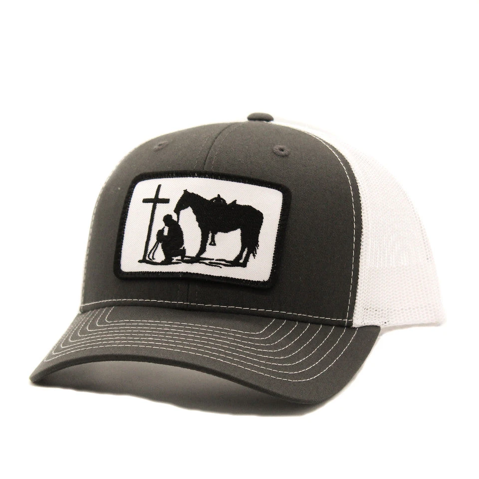 Dally Up Praying Cowboy Patch Cap 1 Dally Up Praying Cowboy Patch Cap