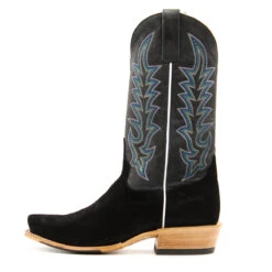 Horse Power Top Hand Black Roughout Men's Boot -Denim Clothing Store i wm3RRwK X3