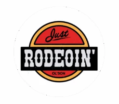 Dalewear Just Rodeoin' Sticker
