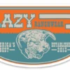 Lazy J Sticker