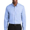 Red House Blue Pearl Nailhead Non-Iron Men's Shirt