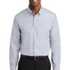 Red House Ice Grey Nailhead Non-Iron Men's Shirt
