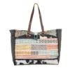 Myra Earthly Tones Weekender Bag